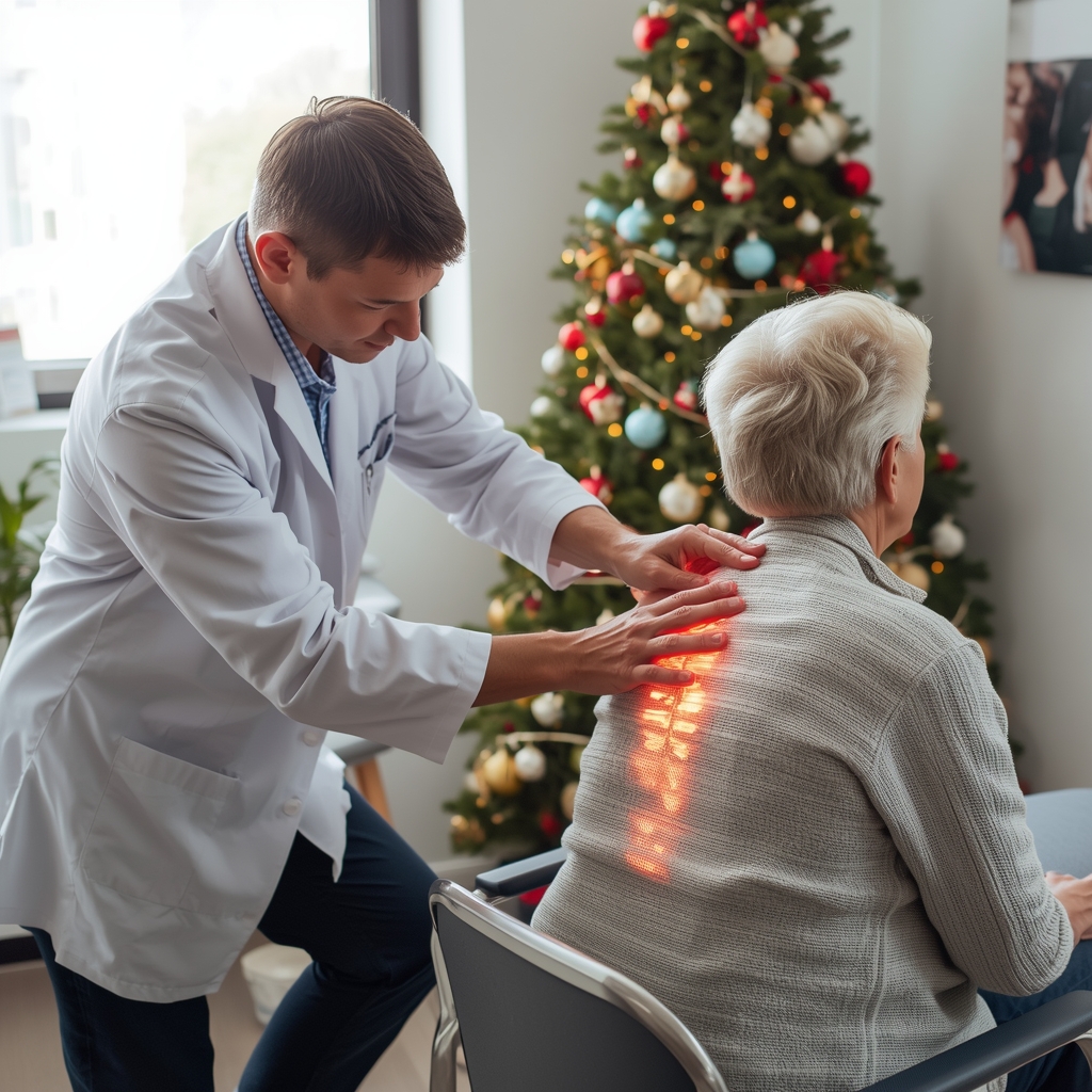 How Chiropractors Use Seasonal Adjustments to Prevent Holiday-Related Spinal Strains in Elderly Patients