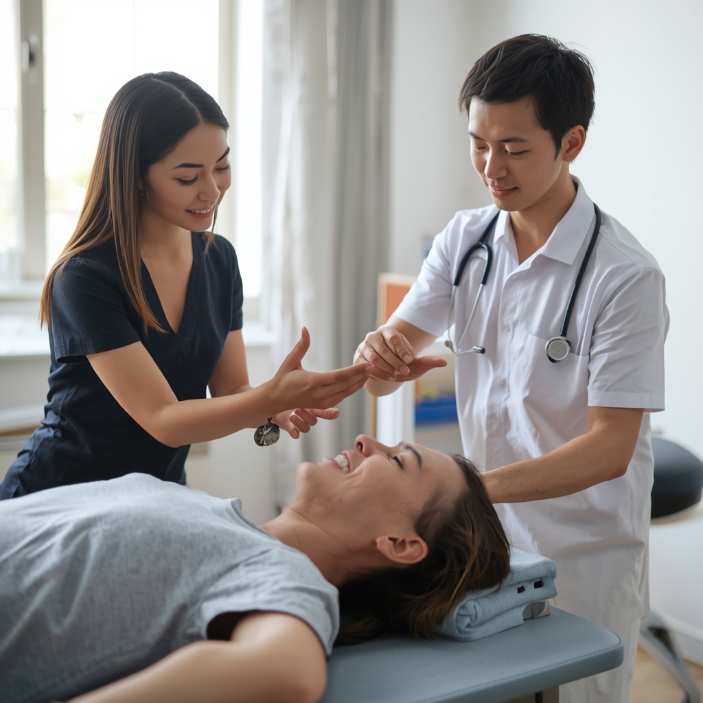 Jaw Exercises and Spinal Adjustments for TMJ Pain Caused by Bruxism