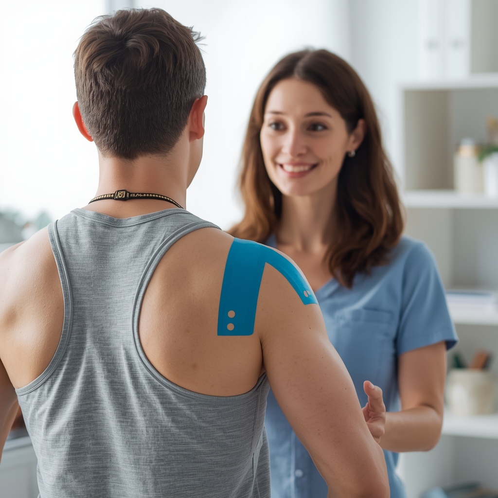 How Kinesio Taping Enhances Recovery in Patients with Rotator Cuff Injuries
