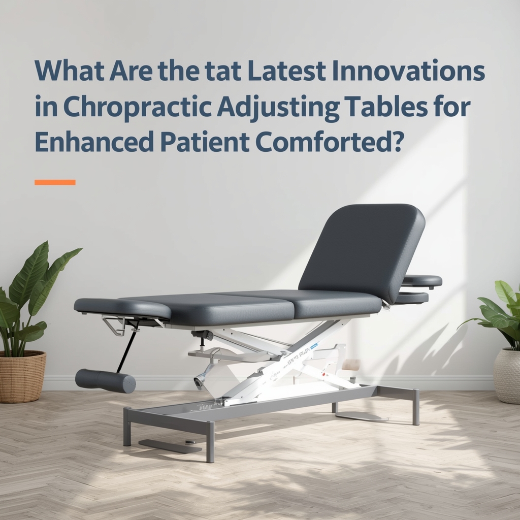 What Are the Latest Innovations in Chiropractic Adjusting Tables for Enhanced Patient Comfort?