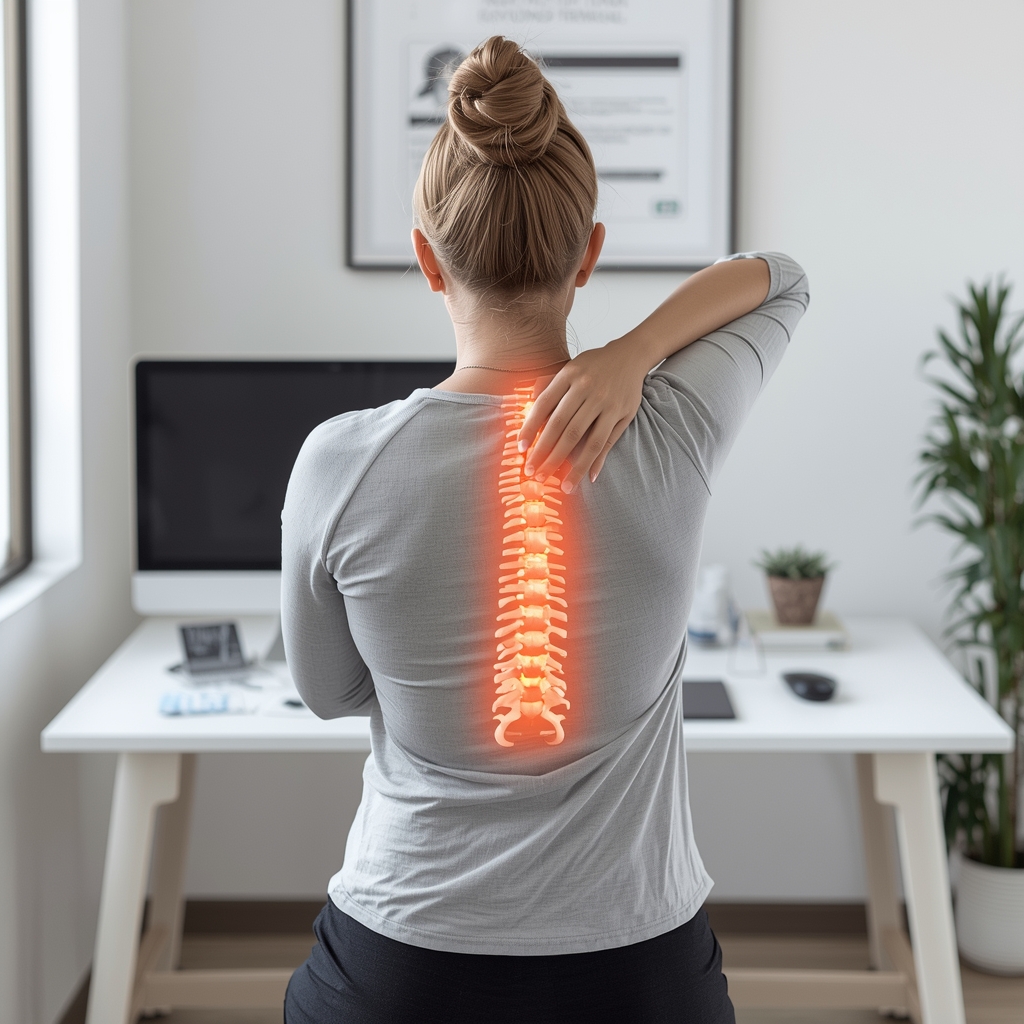 What Specific Mobilization Techniques Are Used to Alleviate Thoracic Outlet Syndrome in Desk Workers?