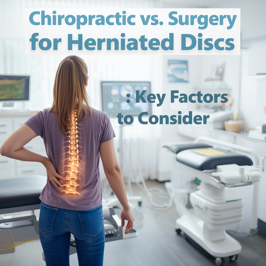 Chiropractic vs. Surgery for Herniated Discs: Key Factors to Consider
