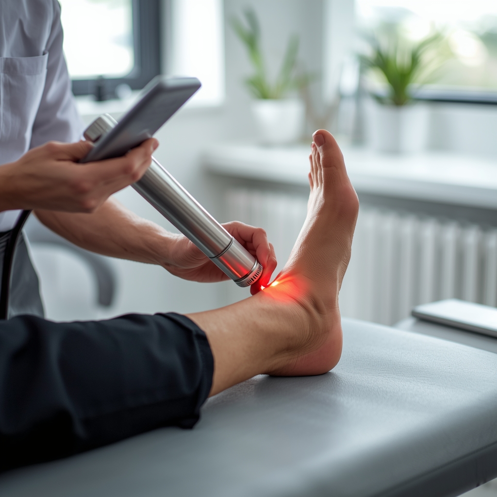 How Does Cold Laser Therapy Support Tissue Repair in Patients with Chronic Plantar Fasciitis?