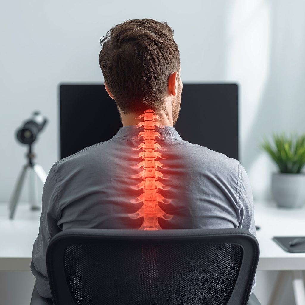 How Chiropractic Adjustments and Ergonomic Modifications Alleviate Upper Back Pain from Computer Use