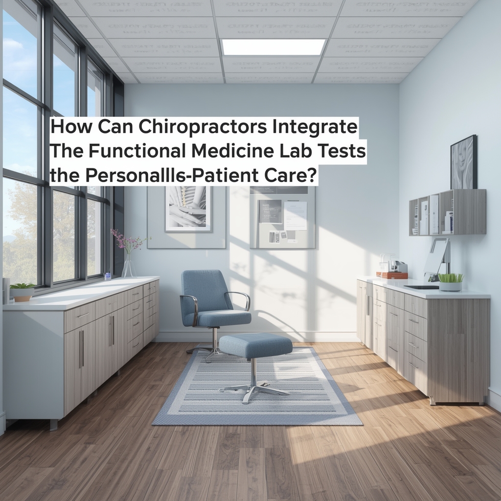 How Can Chiropractors Integrate Functional Medicine Lab Tests to Personalize Patient Care?